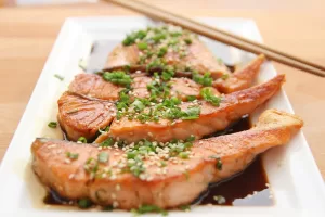 Resep Salmon Teriyaki